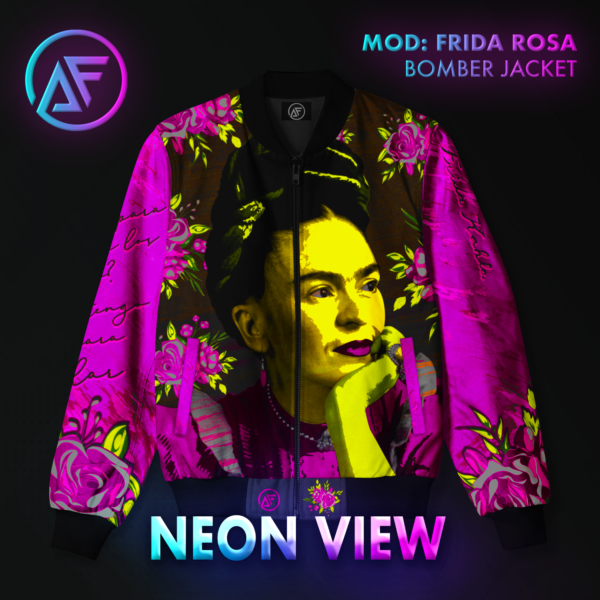 Bomber Jacket Frida Rosa - Imagen 4