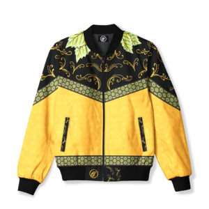 Bomber Jacket Calavera Huichol