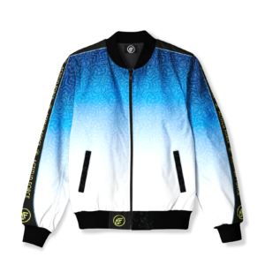 Bomber Jacket Lizard Blue