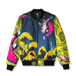 Bomber Jacket Olas y Carpas